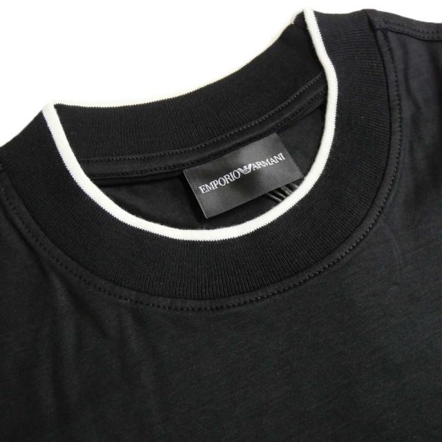 【セール 45％OFF！】EMPORIO ARMANI エンポリオアルマーニ メンズクルーネックTシャツ 3D1TD4 1JUVZ ブラックの通販は