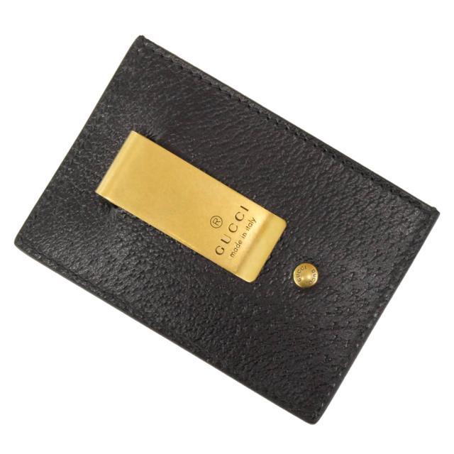 GUCCI Firenze マネークリップ ビンテージ　ケース付き GUCCI グッチ GGエンボス 676656 小物財布 マネークリップ 二