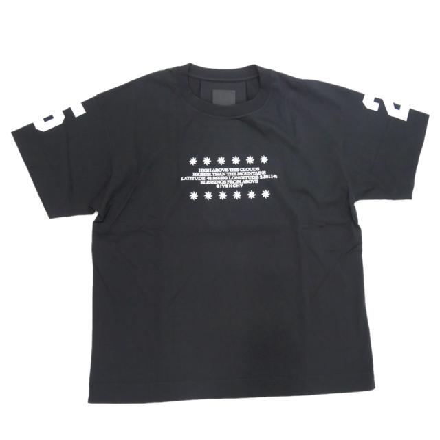 旧モデルセール！ GIVENCHY ジバンシィ Tシャツ メンズ 半袖 クルーネック コットン 綿100％ BM71JB3YHU ブラック_4