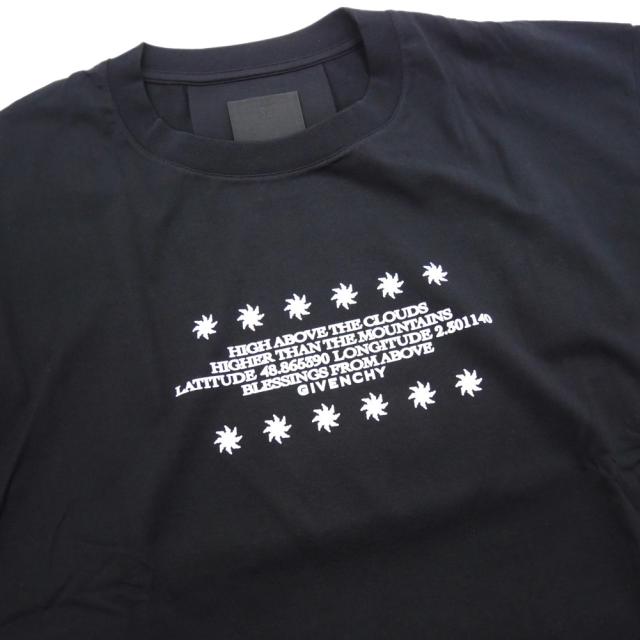 旧モデルセール！ GIVENCHY ジバンシィ Tシャツ メンズ 半袖 クルーネック コットン 綿100％ BM71JB3YHU ブラック_5