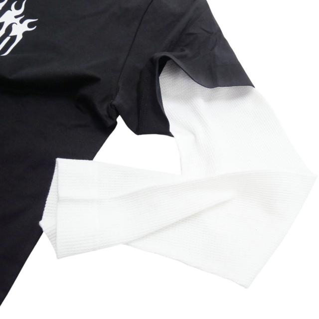 旧モデルセール！ GIVENCHY ジバンシィ Tシャツ メンズ 半袖 クルーネック コットン 綿100％ BM71G53YHU ブラック_7