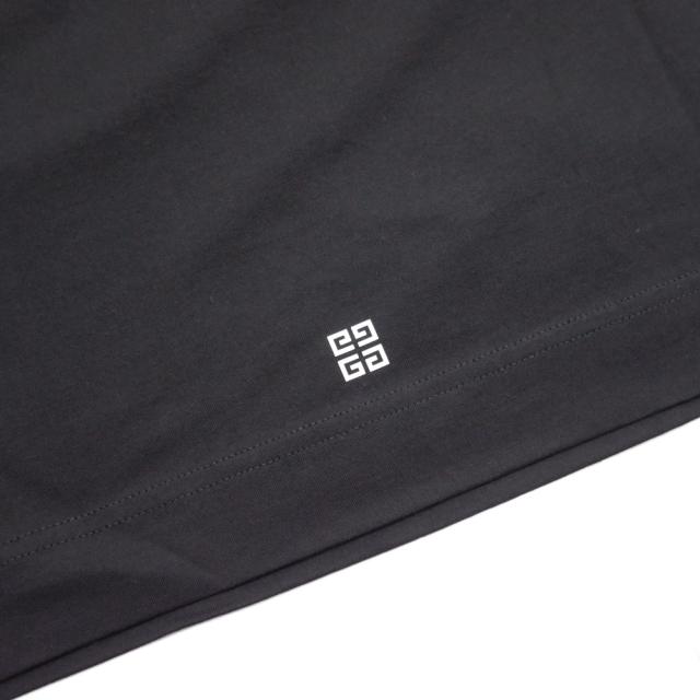 旧モデルセール！ GIVENCHY ジバンシィ Tシャツ メンズ 半袖 クルーネック コットン 綿100％ BM71G53YHU ブラック_8