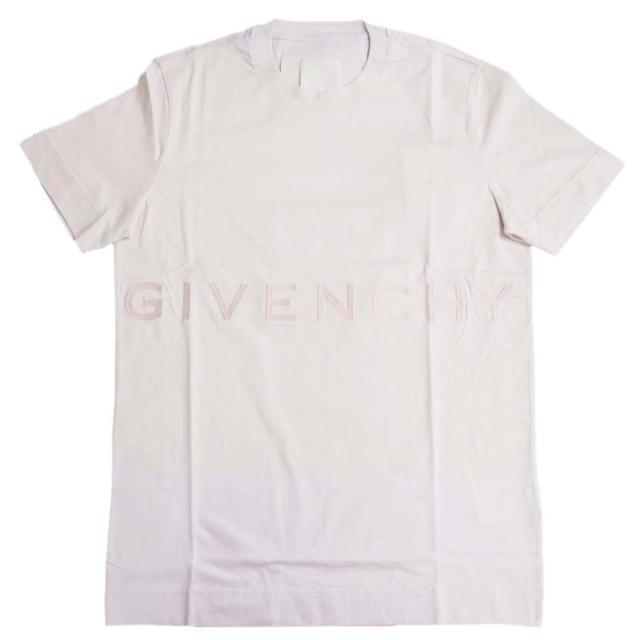 旧モデルセール！ GIVENCHY ジバンシィ Tシャツ メンズ 半袖 クルーネック コットン 綿100％ BM716B3YMG ライトピンク /_1