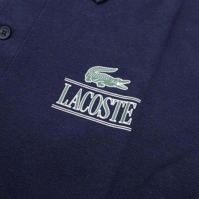 旧作お買い得セール！ LACOSTE ラコステ ポロシャツ 半袖 メンズ 鹿の子 PH1136 ネイビー 旧作処分セール！ LACOSTE ラコステ ポロシャツ 半袖 メンズ 鹿の子