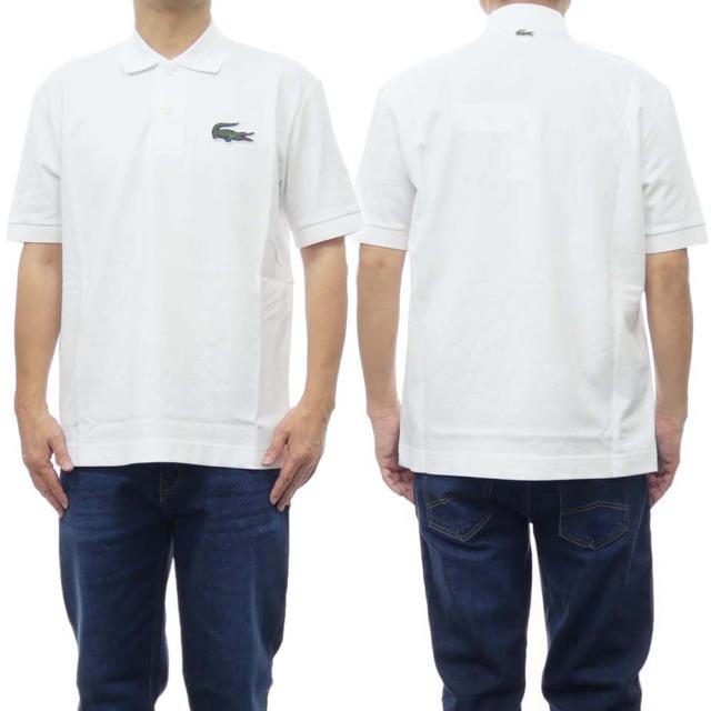 旧作お買い得セール！ LACOSTE ラコステ ポロシャツ 半袖 メンズ 鹿の子 コットン 綿100％ PH3922 ホワイト 定番人気商品