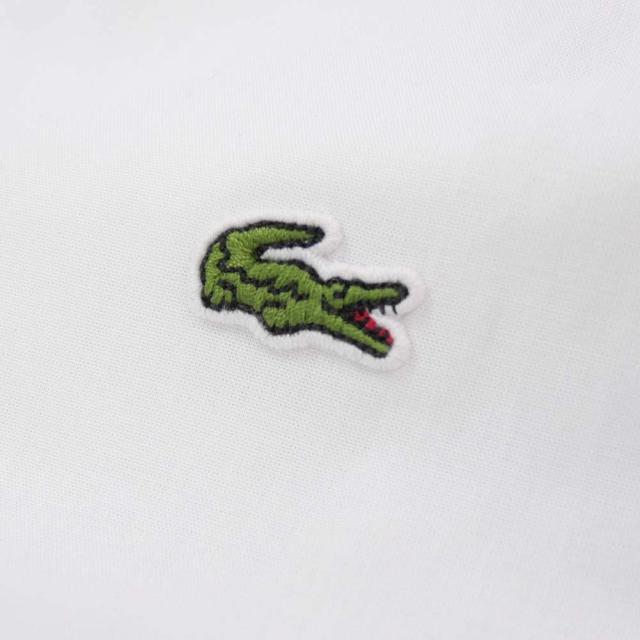 旧モデルセール！ LACOSTE ラコステ ドレスシャツ メンズ コットン 綿100％ CH5620 ホワイト_3