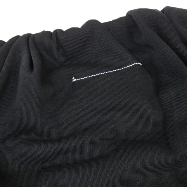 旧作お買い得セール！ MM6 エムエムシックストレーナー レディース コットン 綿100％ ギャザーネック S52GU0214 S25623 ブラック 旧作処分セール！ MM6 エムエムシックストレーナー レディース