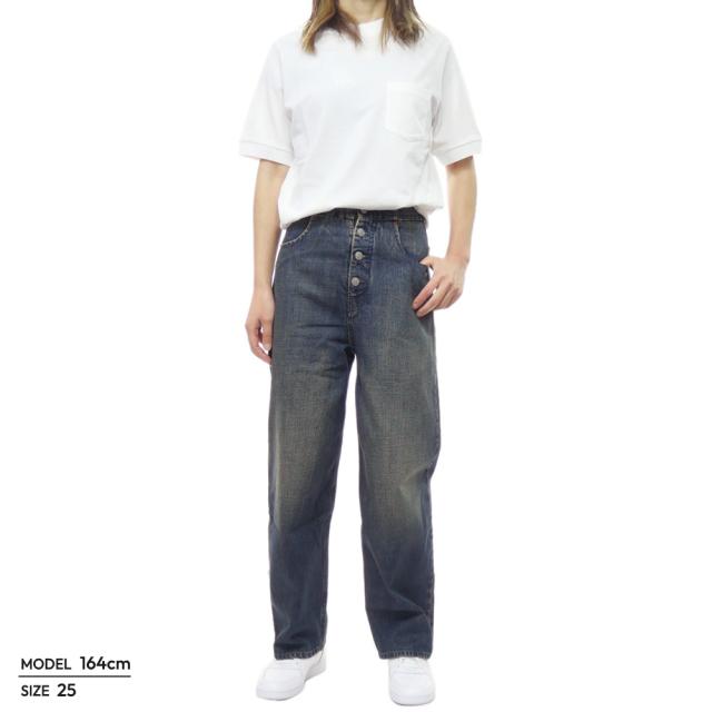 旧作処分セール！ MM6 エムエムシックス ジーンズ レディース コットン