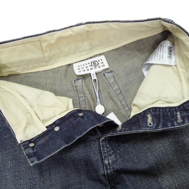 旧作処分セール！ MM6 エムエムシックス ジーンズ レディース コットン