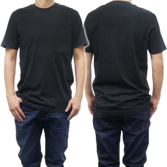 【セール 40％OFF！】MONCLER モンクレール メンズクルーネックTシャツ 8C000-01-89ADY ブラックの通販は