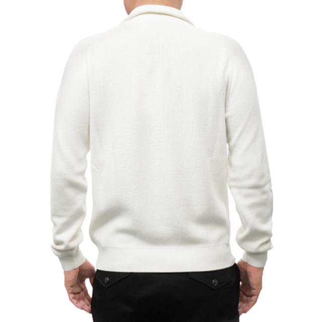 MONCLER モンクレール　フード付き ジップパーカー　ホワイト 中古・古着通販】MONCLER (モンクレール) ダウン切替ジップ