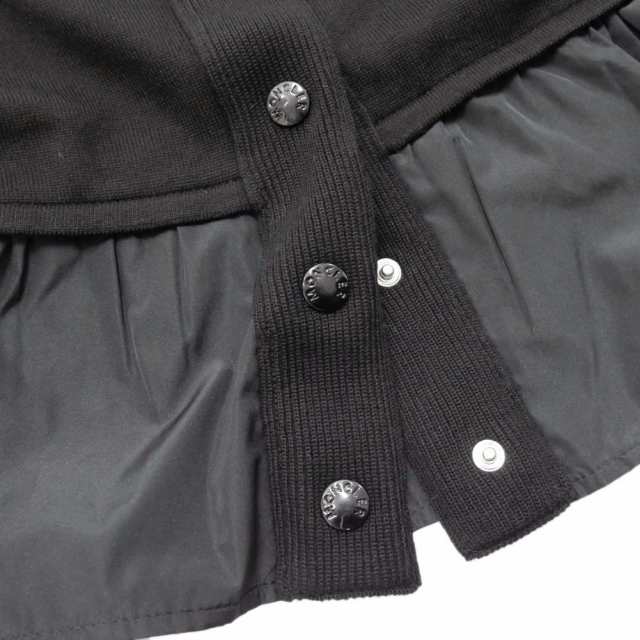 【旧作処分セール 55％OFF！】MONCLER モンクレール レディースカーディガン 9800031 M4066 ブラックの通販は