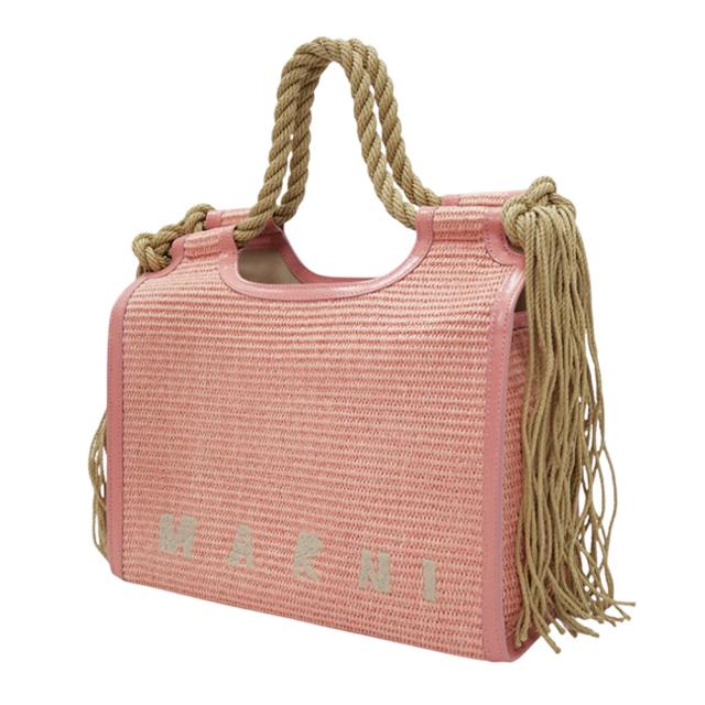 【セール 45％OFF！】MARNI マルニ レディーストートバッグ BMMP0024U0 P3860 ピンクの通販は 69,300円