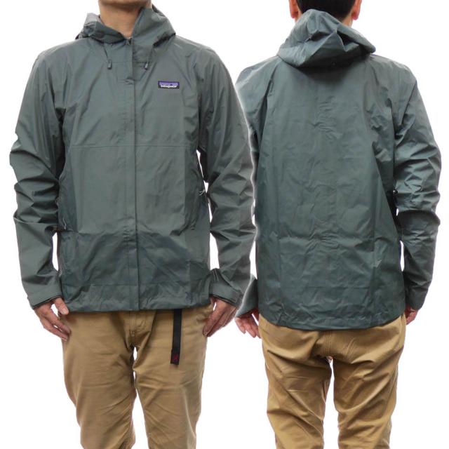 【セール 10％OFF！】PATAGONIA パタゴニア メンズナイロンジャケット 85241/M’S TORRENTSHELL 3L RAIN JKT（メンズトレントシェル3Lジャケット） NUVG グリーンの通販は