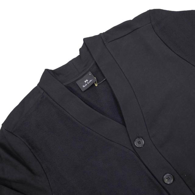 旧モデルセール！ PS PAUL SMITH ポールスミス カーディガン メンズ コットン 綿100％ M2R 683YE M21428 ブラック_2