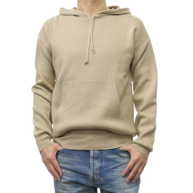 【セール 50％OFF！】SCAGLIONE スカリオーネ メンズフーディーニット セーター UMC049 ベージュの通販は