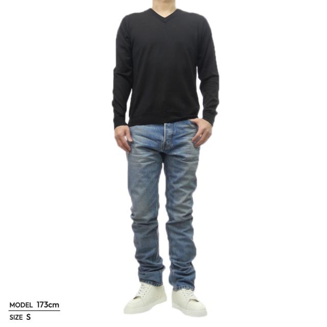 旧作処分セール！ SCAGLIONE スカリオーネ セーター メンズ Vネック