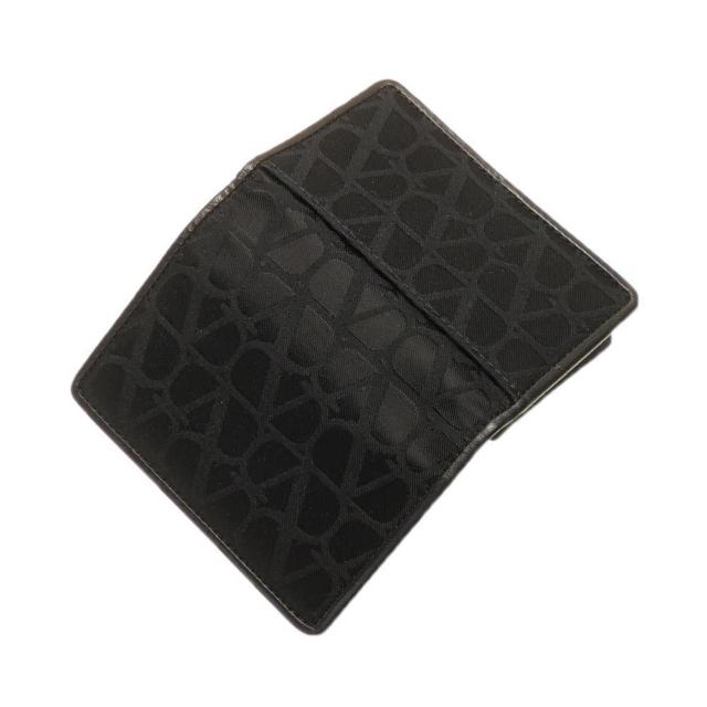 旧作お買い得セール！ VALENTINO ヴァレンティノ カードケース メンズ 名刺入れ 4Y2P0U14LJY ブラック 旧作処分セール！ VALENTINO ヴァレンティノ カードケース メンズ 名刺