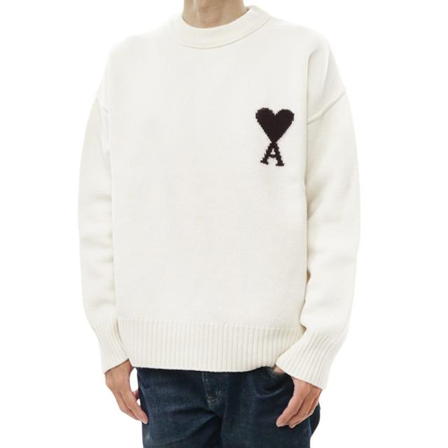 AMI PARIS アミパリス クルーネックセーター ニット UKS838.018