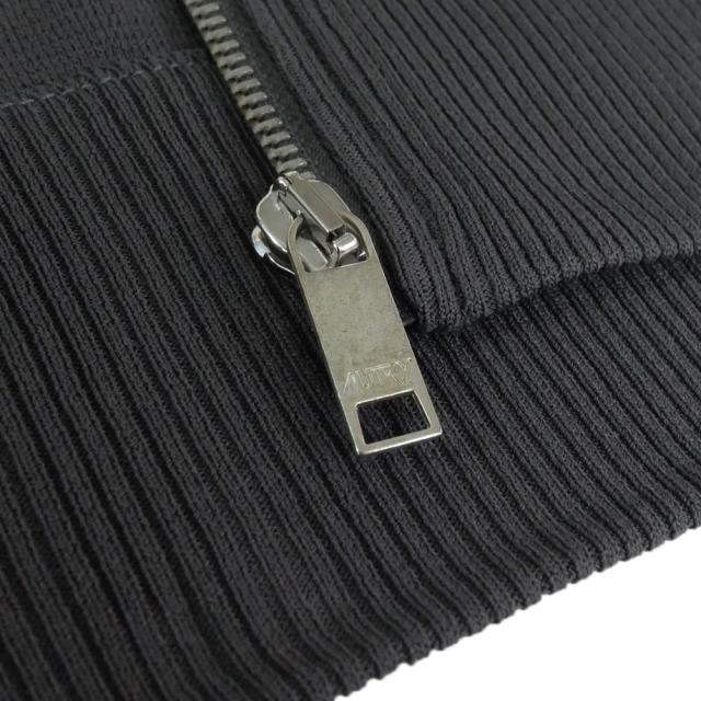 AUTRY オートリー メンズ レディース ニットジャケット JAPM グレー