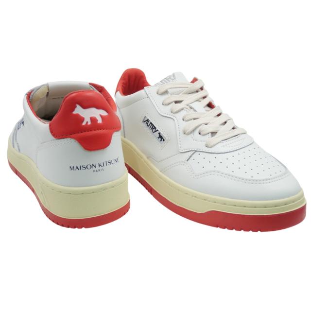 AUTRY × MAISON KITSUNE メンズローカットスニーカー AULM / MEDALIST