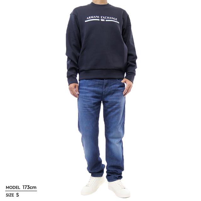 セールAW ARMANI EXCHANGE A/X アルマーニエクスチェンジ トレーナー メンズ XM000982 AF10818 ネイビー_1