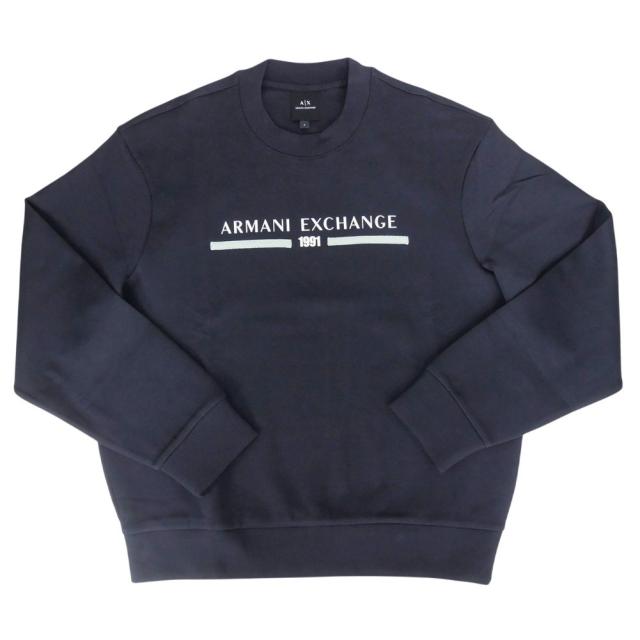 セールAW ARMANI EXCHANGE A/X アルマーニエクスチェンジ トレーナー メンズ XM000982 AF10818 ネイビー_4