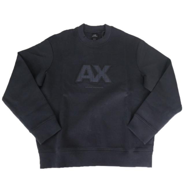 セールAW ARMANI EXCHANGE A/X アルマーニエクスチェンジ メンズ トレーナー XM001399 AF13047 ダークネイビー_4