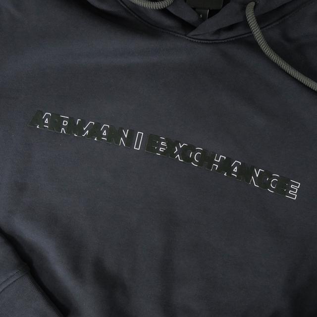 セールAW ARMANI EXCHANGE A/X アルマーニエクスチェンジ パーカー メンズ プルオーバー コットン 綿100％ XM001380 AF10830 ネイビー_6