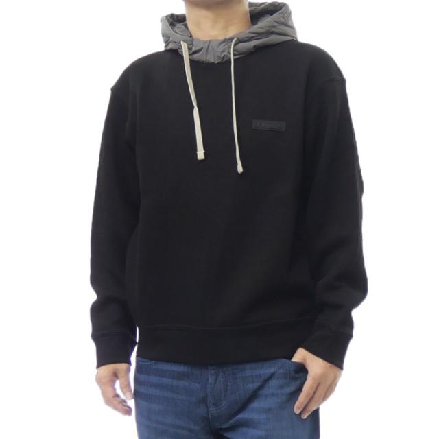 2025 秋冬新作！ ARMANI EXCHANGE A/X アルマーニエクスチェンジ パーカー メンズ プルオーバー XM001346 AF16222 ブラック