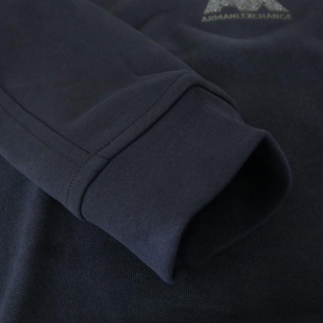 セールAW ARMANI EXCHANGE A/X アルマーニエクスチェンジ スウェット メンズ ハーフジップ XM001327 AF12656 ネイビー_7