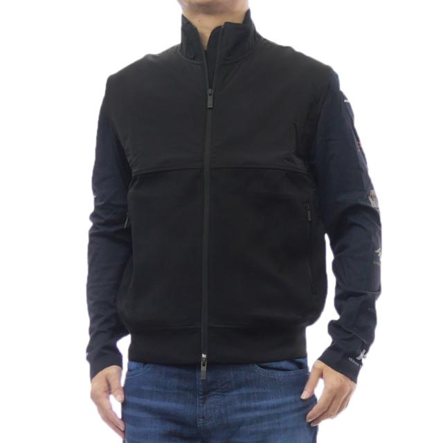 2025 秋冬新作！ ARMANI EXCHANGE A/X アルマーニエクスチェンジ ベスト メンズ シップアップ XM001565 AF10818 ブラック