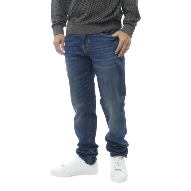 2025 秋冬新作！ ARMANI EXCHANGE A/X アルマーニエクスチェンジ メンズ ジーンズ XM000049 AF17098 ブルー