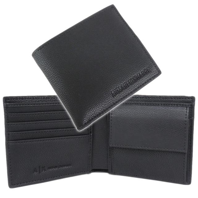 秋新作 ARMANI EXCHANGE A/X アルマーニエクスチェンジ 財布 メンズ 二