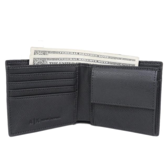 秋新作 ARMANI EXCHANGE A/X アルマーニエクスチェンジ 財布 メンズ 二