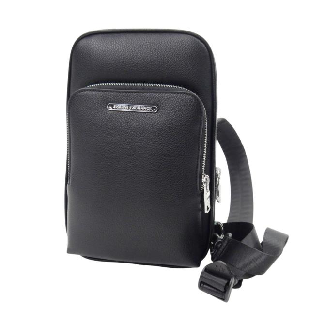 ARMANI EXCHANGE A/X アルマーニエクスチェンジ バッグ メンズ ボディバッグ XM000843 AF12134 ブラック 定番人気商品