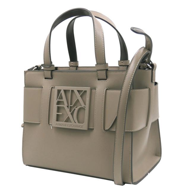 2025 秋冬新作！ ARMANI EXCHANGE A/X アルマーニエクスチェンジ バッグ レディース トートバッグ 942690 0A874 ブラウンバス