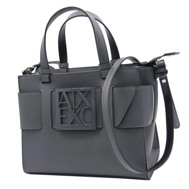 2025 秋冬新作！ ARMANI EXCHANGE A/X アルマーニエクスチェンジ バッグ レディース トートバッグ 942690 0A874 ダークグレー
