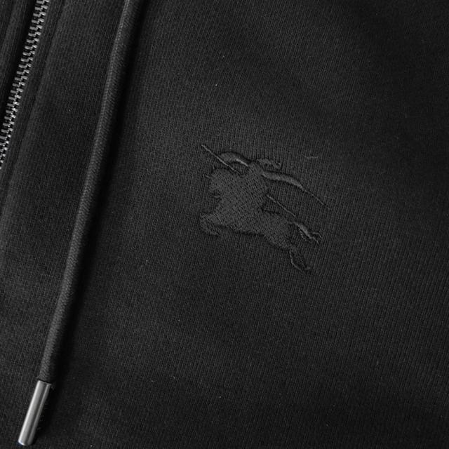 秋新作 BURBERRY バーバリー パーカー メンズ ジップアップ コットン