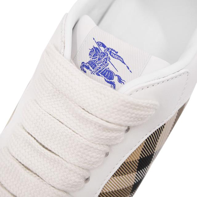 セールAW BURBERRY バーバリー メンズ スニーカー 靴 シューズ ローカット 81086491 / MF TERRACE MIX ホワイト×サンド_3
