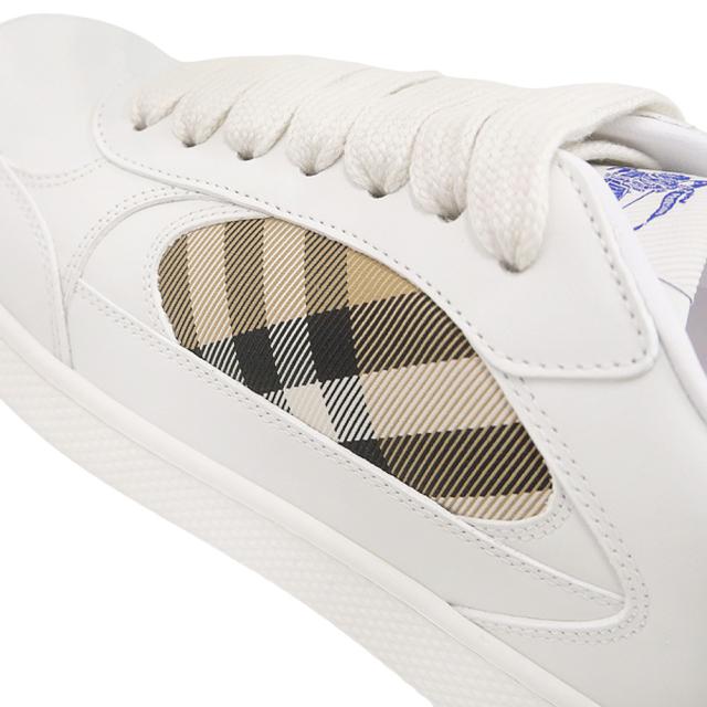 セールAW BURBERRY バーバリー メンズ スニーカー 靴 シューズ ローカット 81086491 / MF TERRACE MIX ホワイト×サンド_4