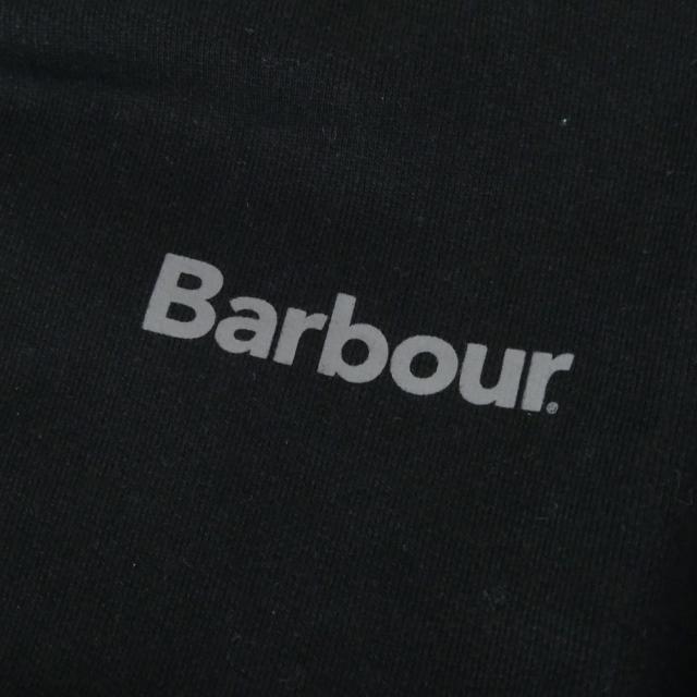 BARBOUR バブアー メンズトレーナー MOL0637 ブラック 2025秋冬新作
