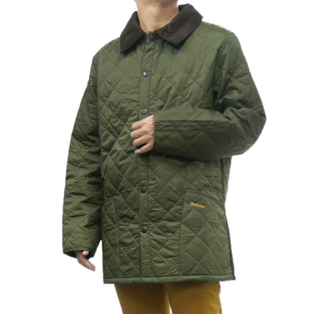 BARBOUR バブアー メンズ キルティングジャケット MQU0001 / LIDDESDALE QUILT オリーブ 定番人気商品