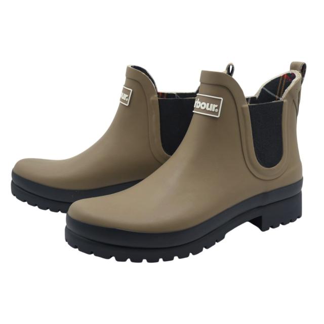 2025 秋冬新作！ BARBOUR バブアー レディース レインブーツ LRF0091 / MALLOW ブラウン