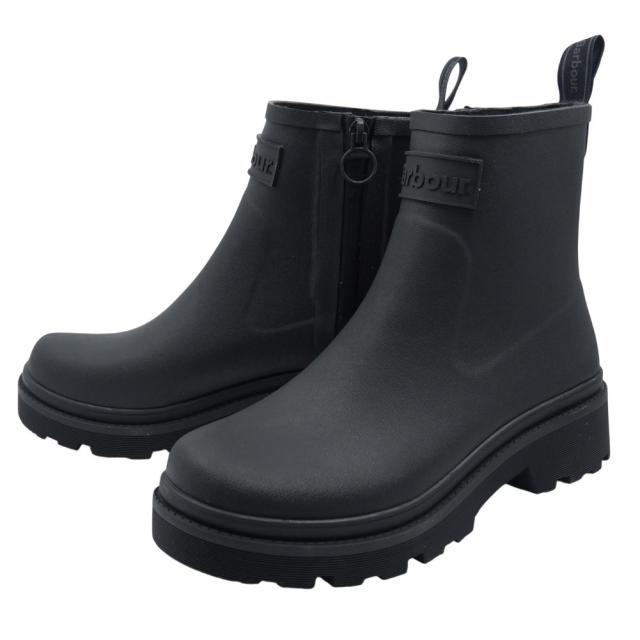 2025 秋冬新作！ BARBOUR バブアー レディース レインブーツ LRF0118 / LAYLA ブラック