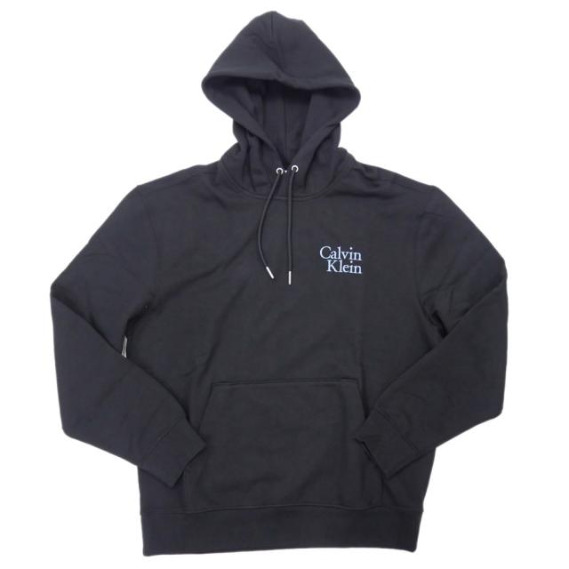 2025 秋冬新作！   JEANS カルバンクラインジーンズ パーカー メンズ プルオーバー 4RC295G ブラック 2025 秋冬新作！ CALVIN KLEIN JEANS カルバンクラインジーンズ