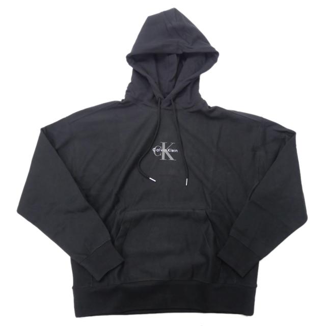 セールAW CALVIN KLEIN JEANS カルバンクラインジーンズ メンズプルオーバー パーカー 4RC281G ブラック_4