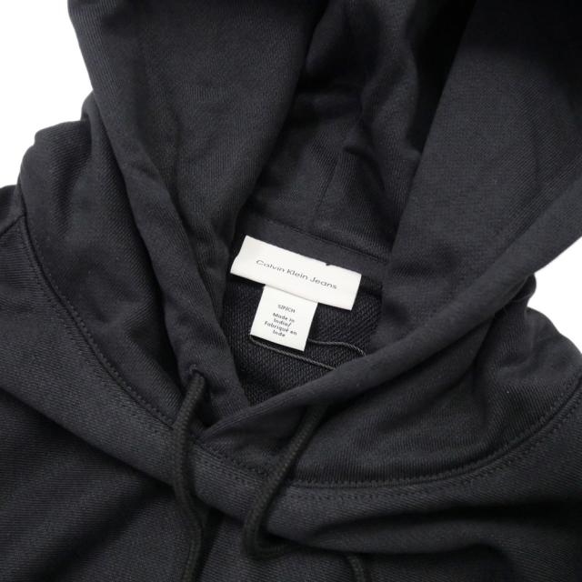 セールAW CALVIN KLEIN JEANS カルバンクラインジーンズ メンズプルオーバー パーカー 4RC281G ブラック_5
