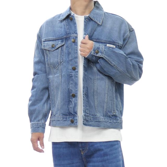 【新品】カルバンクライン デニムジャケット アメカジ 秋新作 CALVIN KLEIN JEANS カルバンクラインジーンズ