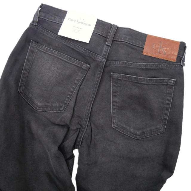 2025 秋冬新作！   JEANS カルバンクラインジーンズ ジーンズ メンズ 5ポケットジーンズ 4RB754G ブラック 2025 秋冬新作！ CALVIN KLEIN JEANS カルバンクラインジーンズ